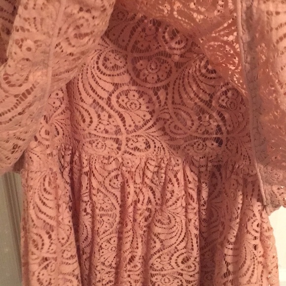 Tiered Lace Anthro Dress - The Addison Story - Picture 4 of 9
